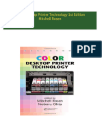 Download Color Desktop Printer Technology 1st Edition Mitchell Rosen ebook All Chapters PDF