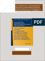 Download Full 14th International Conference on Computational Intelligence in Security for Information Systems and 12th International Conference on European in Intelligent Systems and Computing  1st Edition Juan José Gude Prego PDF All Chapters