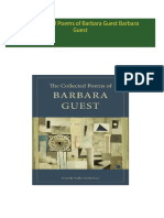 Instant Access to The Collected Poems of Barbara Guest Barbara Guest ebook Full Chapters