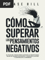 Superar los pensamientos negativos