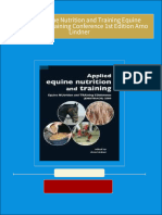 Applied Equine Nutrition and Training Equine Nutrition and Training Conference 1st Edition Arno Lindner download pdf