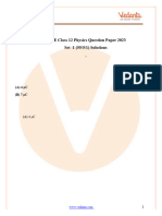 Class 12 Physics 2023 Set-1 (55!5!1) Question Paper With Solutions