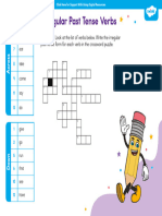 Digital Irregular Past Tense Verbs