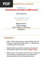 Fundamental Principle of ORD Curves