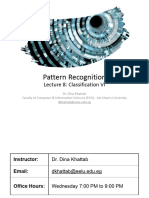 [PR 2024] Lec8 Classification VI