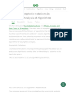 Types of Asymptotic Notations in Complexity Analysis of Algorithms - GeeksforGeeks