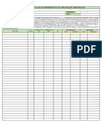 FICHA DE CAUTELA DE EQUIPAMENTOS DE PROTEÇÃO INDIVIDUAL