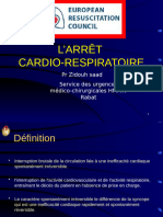 Arret Cardiorespiratoire (Pr ZIDOUH)