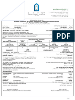 Policy Schedule