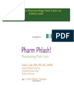 Download Complete Pharm Phlash Pharmacology Flash Cards 1st Edition Leek PDF for All Chapters