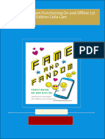 Fame and Fandom Functioning On and Offline 1st Edition Celia Lam all chapter instant download