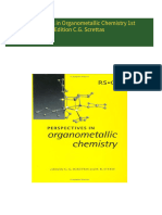 Complete Download Perspectives in Organometallic Chemistry 1st Edition C.G. Screttas PDF All Chapters