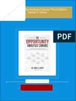 [Ebooks PDF] download The Opportunity Analysis Canvas Third Edition James V. Green full chapters