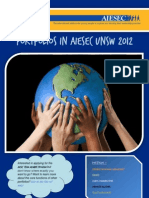 AIESEC UNSW Portfolio Outline