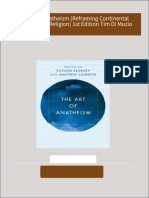 The Art of Anatheism (Reframing Continental Philosophy of Religion) 1st Edition Tim Di Muzio 2024 scribd download