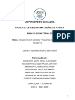 CONSISTENCIA NORMAL Y TIEMPOS DE FRAGUADO DEL CEMENTO