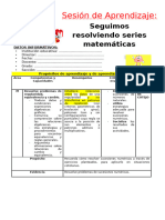 6° GRADO DIA 3 MAT. SEGUIMOS RESOLVIENDO SERIES MATEMÁTICAS