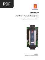 2.01 RMP420 HW Module Description 311165_B