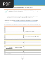 LISTE FOURNITU