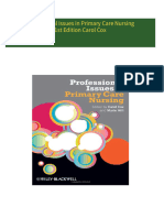 Instant ebooks textbook Professional Issues in Primary Care Nursing 1st Edition Carol Cox download all chapters