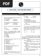 WAVES _ Practice Sheet __ PACE CLASS - 11TH ONE SHOT SERIES