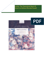 Where can buy Rights As Security: The Theoretical Basis Of Security Of Person 1st Edition Rhonda Powell ebook with cheap price