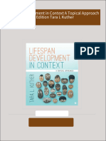 Download full Lifespan Development in Context A Topical Approach 1st Edition Tara L Kuther ebook all chapters