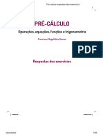 Pré calculo respostas+dos+exercícios