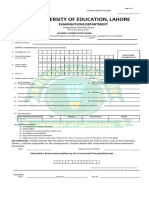 Correction of Degree Form