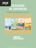 PDF Seasons in Japanese