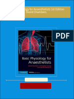 [FREE PDF sample] Basic Physiology for Anaesthetists 1st Edition David Chambers ebooks