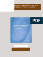 Financial Statements: Analysis, Reporting and Valuation 2nd Edition Felix I. Lessambo all chapter instant download