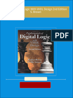 Download Full Fund Of Digital Logic With VHDL Design 2nd Edition S. Brown PDF All Chapters