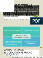 1 La Perspectiva de La Colonialidad Del Poder