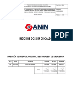 PROPUESTA DE INDICE dossier iiss