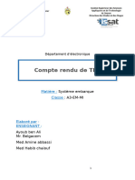 COMPTE RENDU ARDUINO TP2