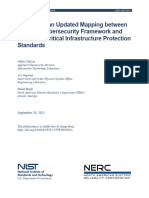 Benefits of an Updated Mapping between the NIST Cybersecurity Frameworks and NERC Critical Infrastructure Protection Standards