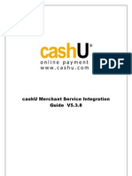 CashU Technical Integration Guide