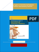 PDF Contemporary Topics in Gestational Diabetes Mellitus 1st Edition Veeraswamy Seshiah download