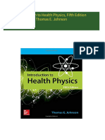 Download full Introduction to Health Physics, Fifth Edition Thomas E. Johnson ebook all chapters