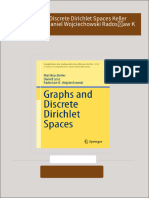 Instant Download Graphs and Discrete Dirichlet Spaces Keller Matthias Lenz Daniel Wojciechowski Radosław K PDF All Chapters