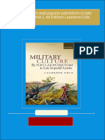 Instant ebooks textbook Military culture and popular patriotism in late imperial Austria 1. ed Edition Laurence Cole download all chapters