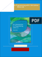 Download ebooks file An Introduction to Programming with C 8th Edition Diane Zak all chapters