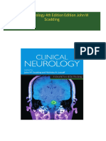 Clinical Neurology 4th Edition Edition John W Scadding All Chapters Instant Download