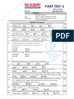 PT-3 Class 10 Maths