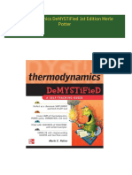 Thermodynamics DeMYSTiFied 1st Edition Merle Potter 2024 Scribd Download