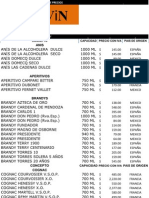 Licores - Lista - de - Precios - Mayo - de - 2011 (Buena) BLACK