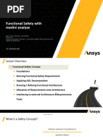 Safety Concept Architecture Requirements