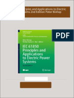 IEC 61850 Principles and Applications to Electric Power Systems 2nd Edition Peter Bishop 2024 Scribd Download