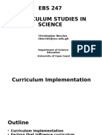 Curriculum Implementation